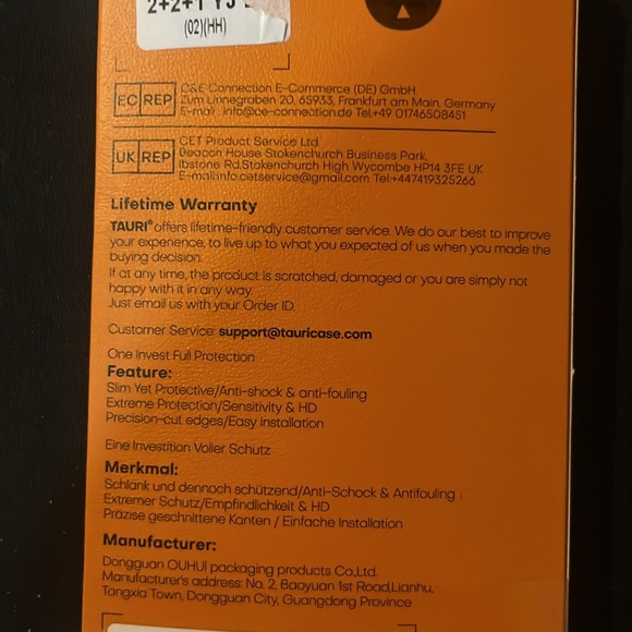 iPHONE 15 case with screen protector - Picture 3 of 3